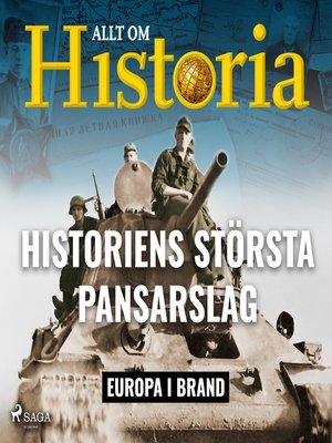cover image of Historiens största pansarslag